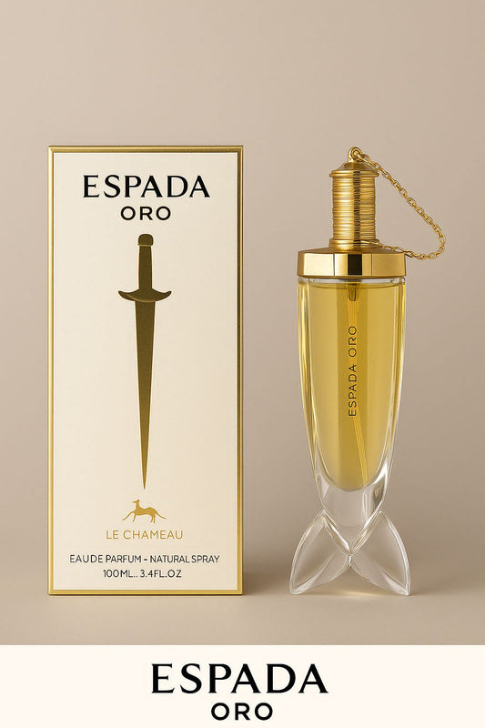 Espada Oro de Le Chameau Eau de Parfum – 100 ml inspirado en la fragancia La Vie Est Belle de Lancôme