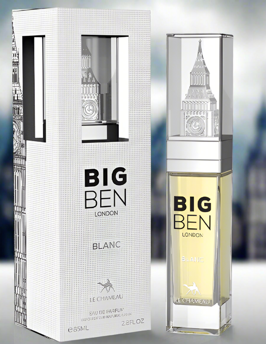 Big Ben London Blanc – Eau de Parfum Unisex 85 ml inspirado el Santal 33 de Le Labo

Elegancia británica en cada gota