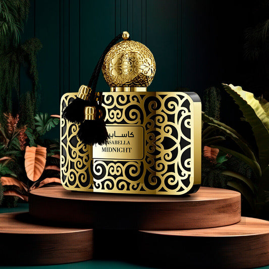Casabella Midnight - Eau de Parfum Unisex 100ml inspirado en la fragancia Thé Noir 29 de Labo

Vive la magia de la noche con Casabella Midnight.